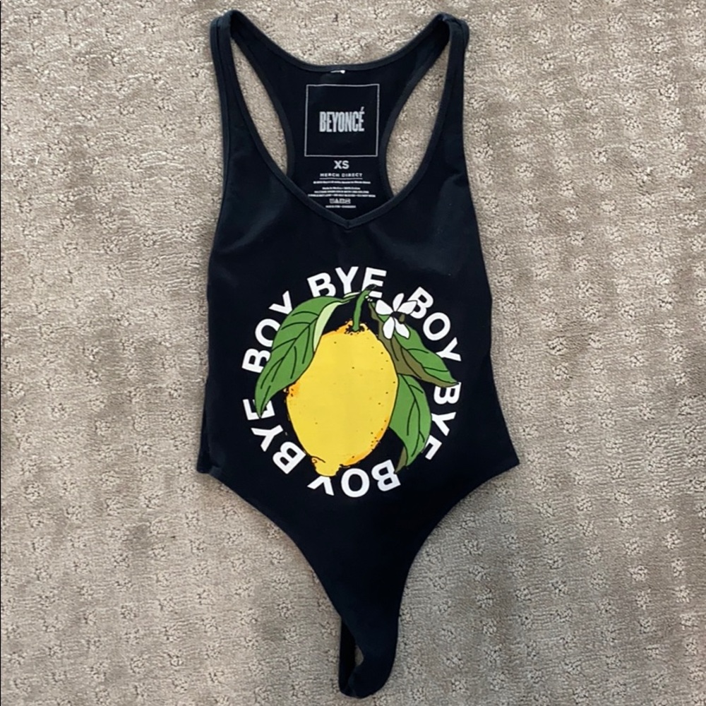Beyoncé March Lemonade Boy Bye Bodysuit XS